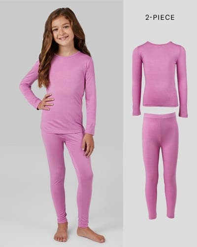 KIDS 2PC BASELAYER TOP & BOTTOM SET 17