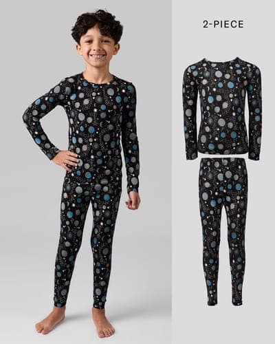 KIDS 2PC BASELAYER TOP & BOTTOM SET 37