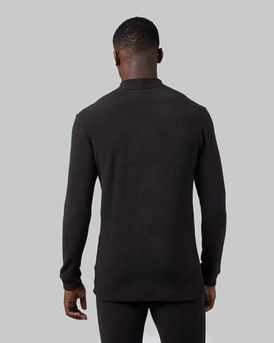 MEN'S HEAVYWEIGHT FLEECE BASELAYER MOCK TOP 3