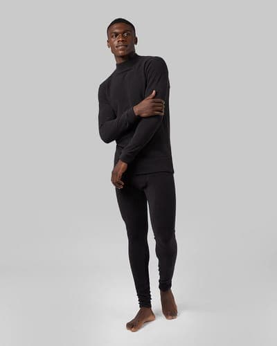 MEN'S HEAVYWEIGHT FLEECE BASELAYER MOCK TOP 4