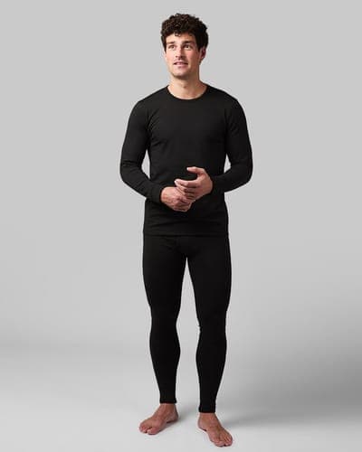 MEN'S MIDWEIGHT BRUSHED BASELAYER CREW TOP 4