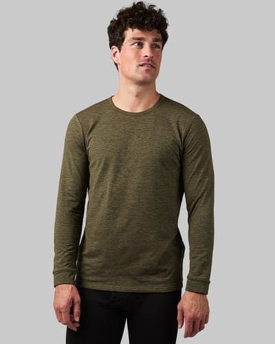 MEN'S MIDWEIGHT BRUSHED BASELAYER CREW TOP 9