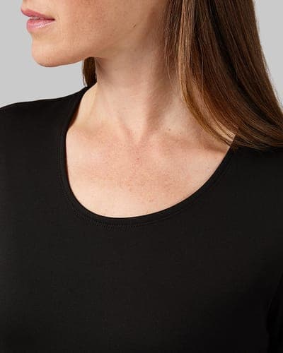 WOMEN'S MIDWEIGHT BRUSHED BASELAYER SCOOP TOP 2