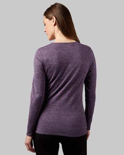 WOMEN'S MIDWEIGHT BRUSHED BASELAYER SCOOP TOP 11