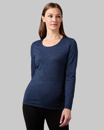 WOMEN'S MIDWEIGHT BRUSHED BASELAYER SCOOP TOP 13