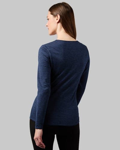 WOMEN'S MIDWEIGHT BRUSHED BASELAYER SCOOP TOP 15