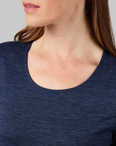 WOMEN'S MIDWEIGHT BRUSHED BASELAYER SCOOP TOP 14