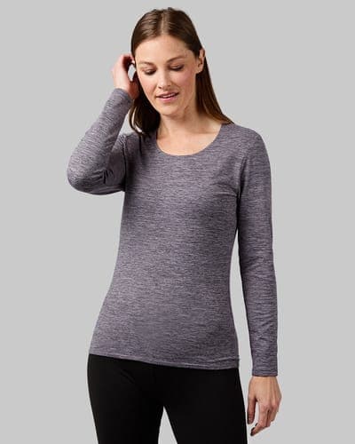 WOMEN'S MIDWEIGHT BRUSHED BASELAYER SCOOP TOP 21