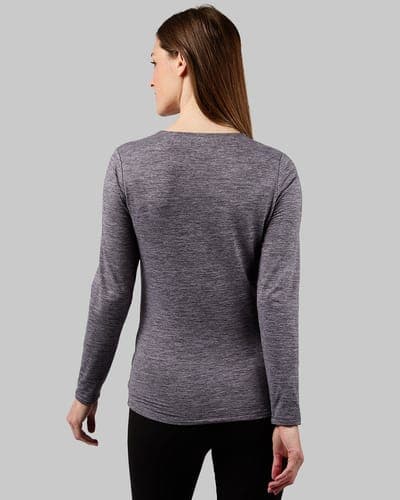 WOMEN'S MIDWEIGHT BRUSHED BASELAYER SCOOP TOP 23