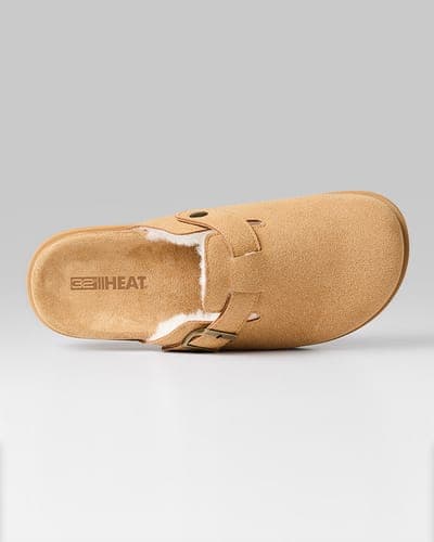 WOMEN'S FAUX SUEDE FUR-LINED CLOGS 4
