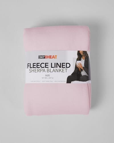 WOMEN'S FLEECE-LINED SHERPA WEARABLE BLANKET 6