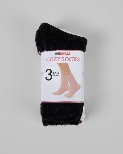 WOMEN'S 3-PACK COZY LOUNGE SOCKS 2