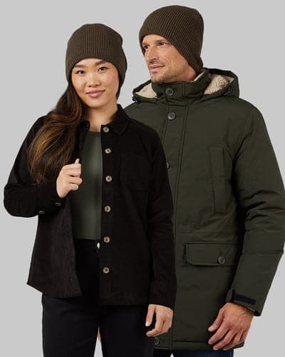 WAFFLE SHERPA-LINED BEANIE 2