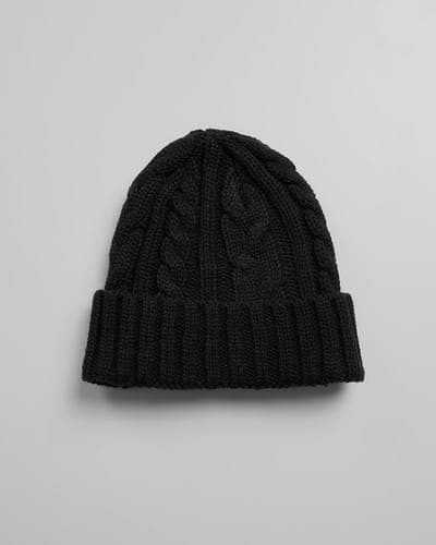 CABLE KNIT BEANIE 17