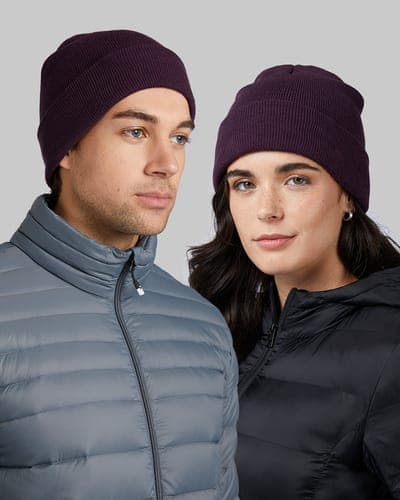 RIB KNIT BEANIE 2