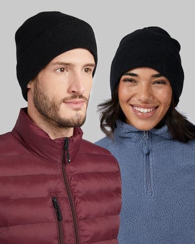 RIB KNIT BEANIE 22
