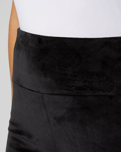 WOMEN'S HIGH-WAIST SOFT VELOUR FLARE PANT 6