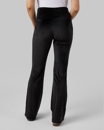 WOMEN'S HIGH-WAIST SOFT VELOUR FLARE PANT 7
