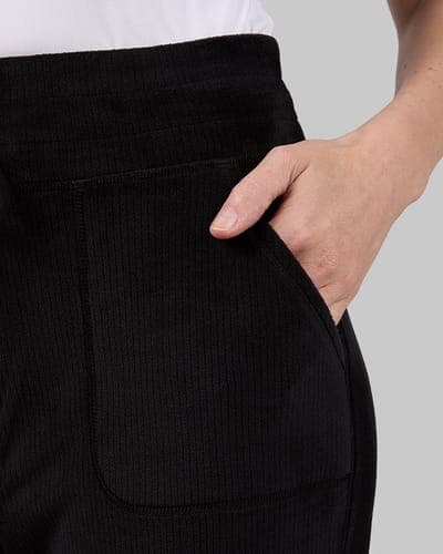 WOMEN'S VELOUR LUXE RIB JOGGER 2