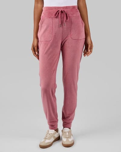 WOMEN'S VELOUR LUXE RIB JOGGER 17