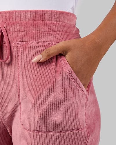 WOMEN'S VELOUR LUXE RIB JOGGER 18