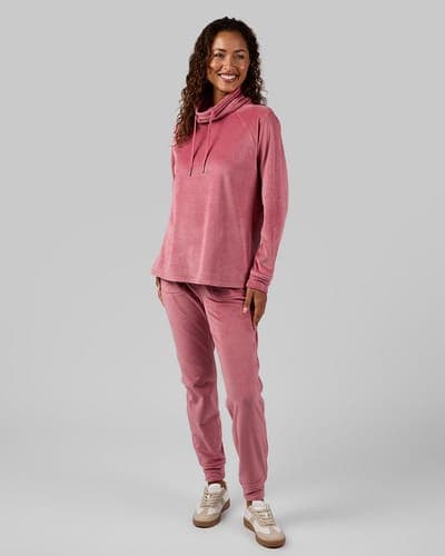 WOMEN'S VELOUR LUXE RIB JOGGER 20