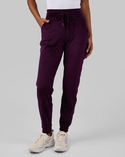 WOMEN'S VELOUR LUXE RIB JOGGER 21