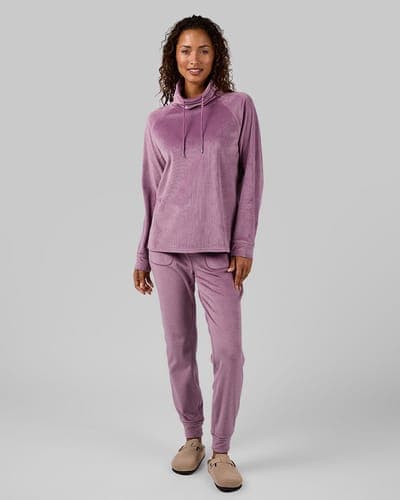 WOMEN'S VELOUR LUXE RIB JOGGER 28