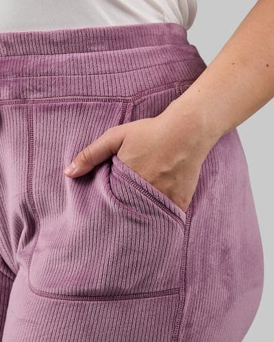 WOMEN'S VELOUR LUXE RIB JOGGER 30