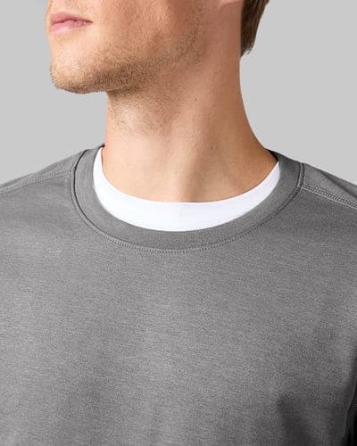 MEN'S LUXE FLEX LIGHTWEIGHT CREW TOP 18