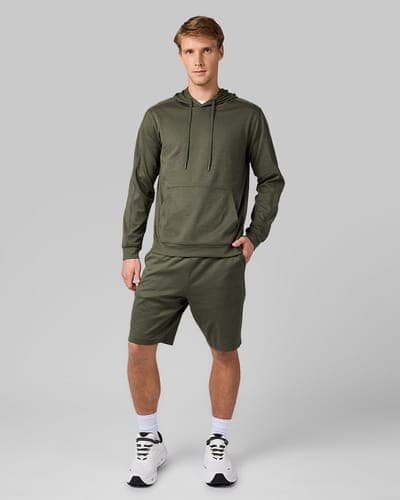 MEN'S LUXE FLEX SWEAT SHORT 12