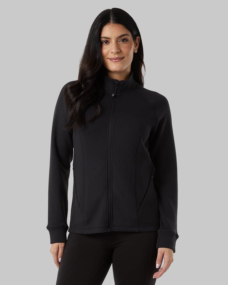WOMENS SWEAT TECH FULL ZIP