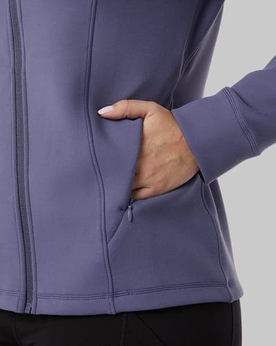 WOMENS SWEAT TECH FULL ZIP 10