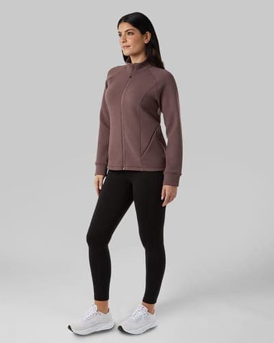 WOMENS SWEAT TECH FULL ZIP 16