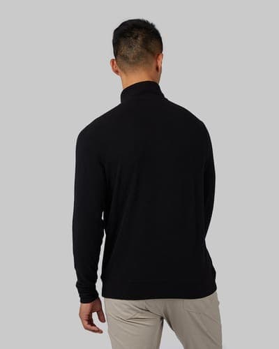 MEN'S SWEATER KNIT 1/4 ZIP TOP 3