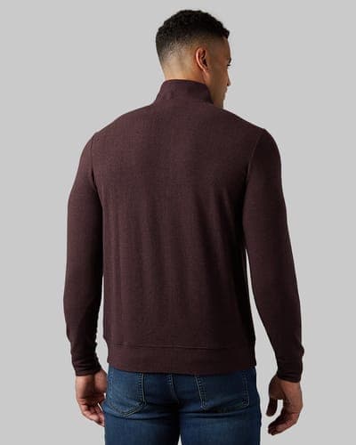 MEN'S SWEATER KNIT 1/4 ZIP TOP 7