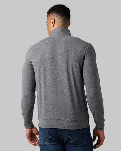 MEN'S SWEATER KNIT 1/4 ZIP TOP 23