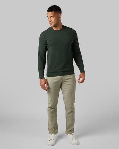 MEN'S SWEATER KNIT CREW TOP 8