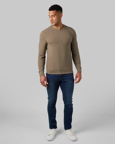 MEN'S SWEATER KNIT CREW TOP 16