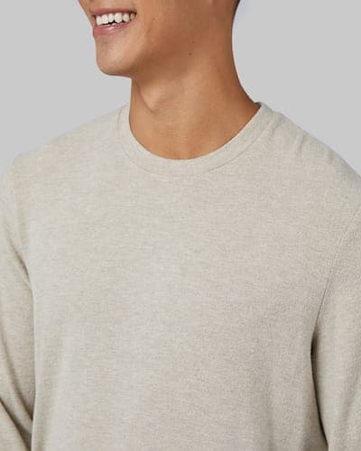 MEN'S SWEATER KNIT CREW TOP 18