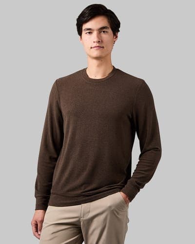MEN'S SWEATER KNIT CREW TOP 21