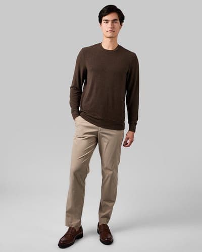 MEN'S SWEATER KNIT CREW TOP 24