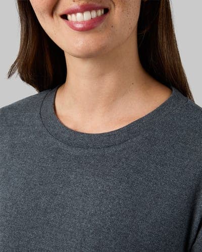 WOMEN'S SOFT SWEATER KNIT CREW TOP 26