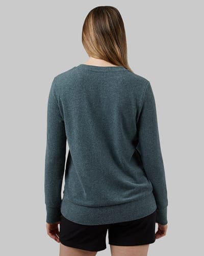 WOMEN'S SOFT SWEATER KNIT VNECK TOP 15