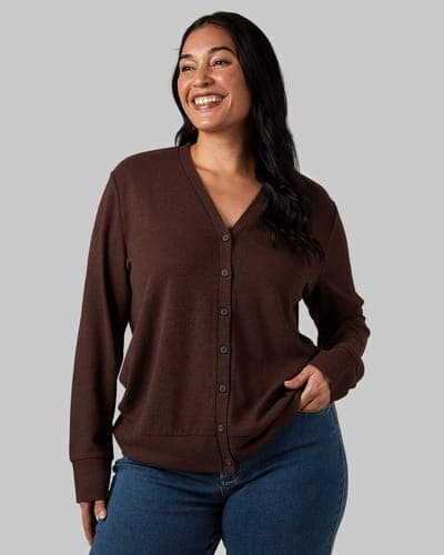 WOMEN'S SOFT SWEATER KNIT CARDIGAN 5