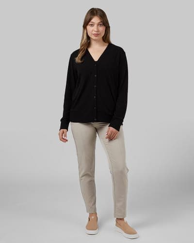 WOMEN'S SOFT SWEATER KNIT CARDIGAN 20