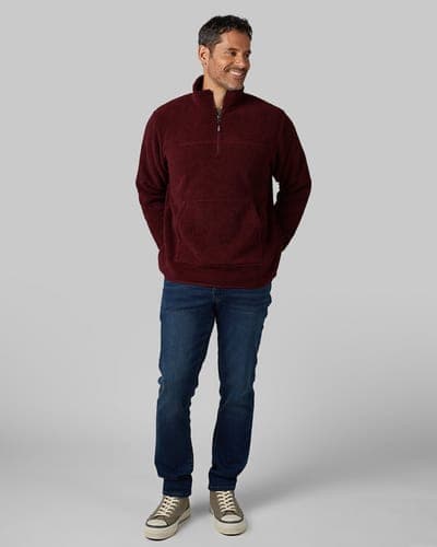 MEN'S THERMAL FLEECE 1/4 ZIP TOP 8