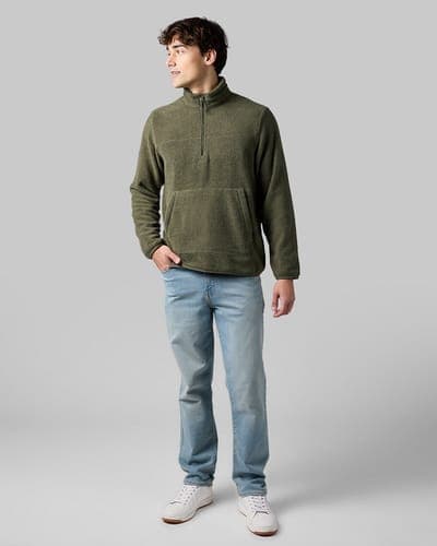 MEN'S THERMAL FLEECE 1/4 ZIP TOP 16