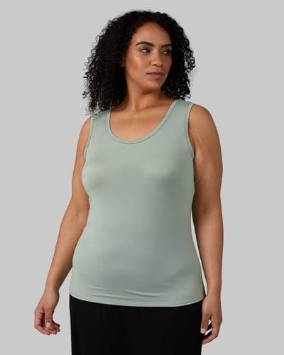 WOMEN'S COOL FITTED BRA TANK 17