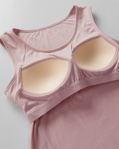 WOMEN'S COOL FITTED BRA TANK 26